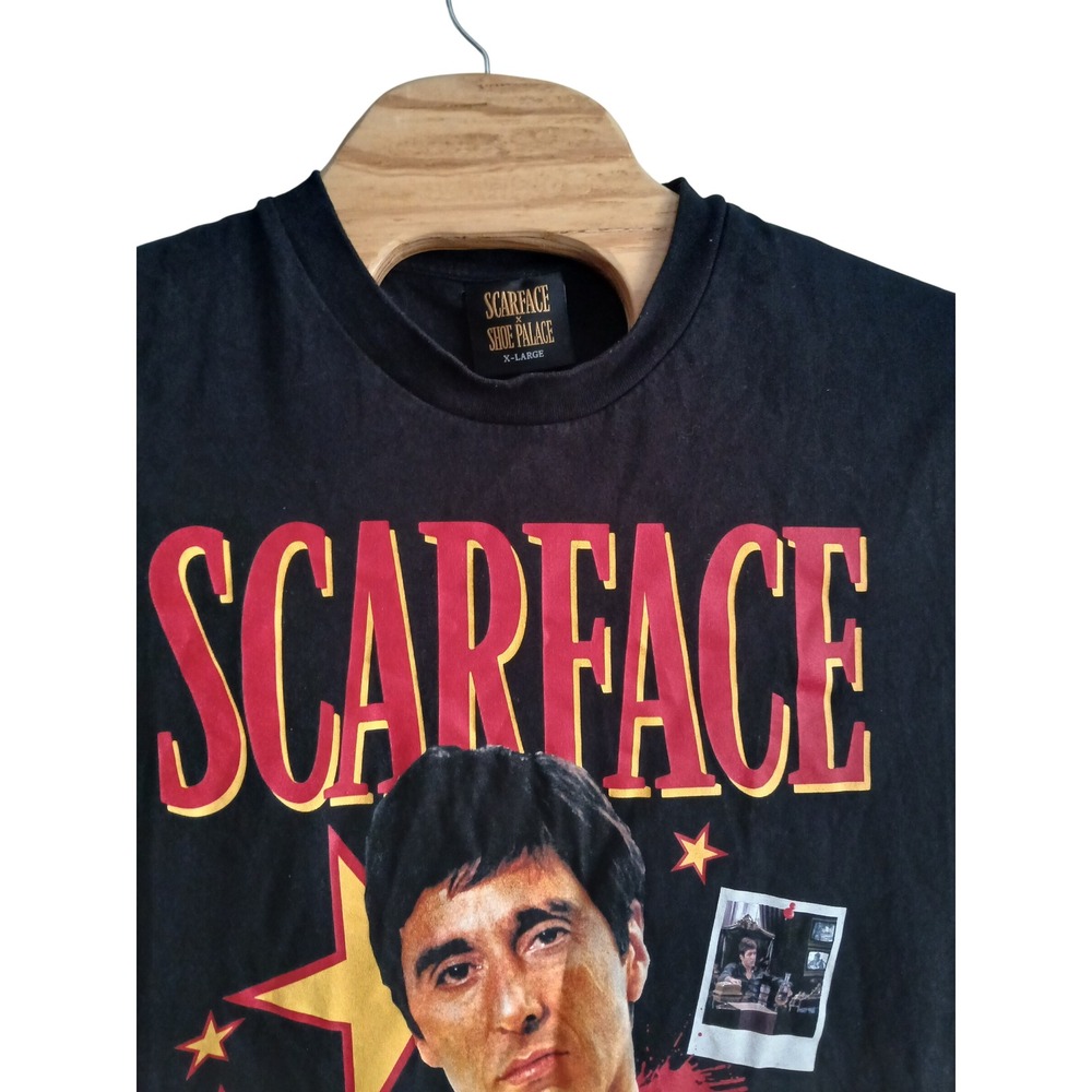 Scarface x Shoe Palace Black Graphic Short Sleeve Tee Men XL